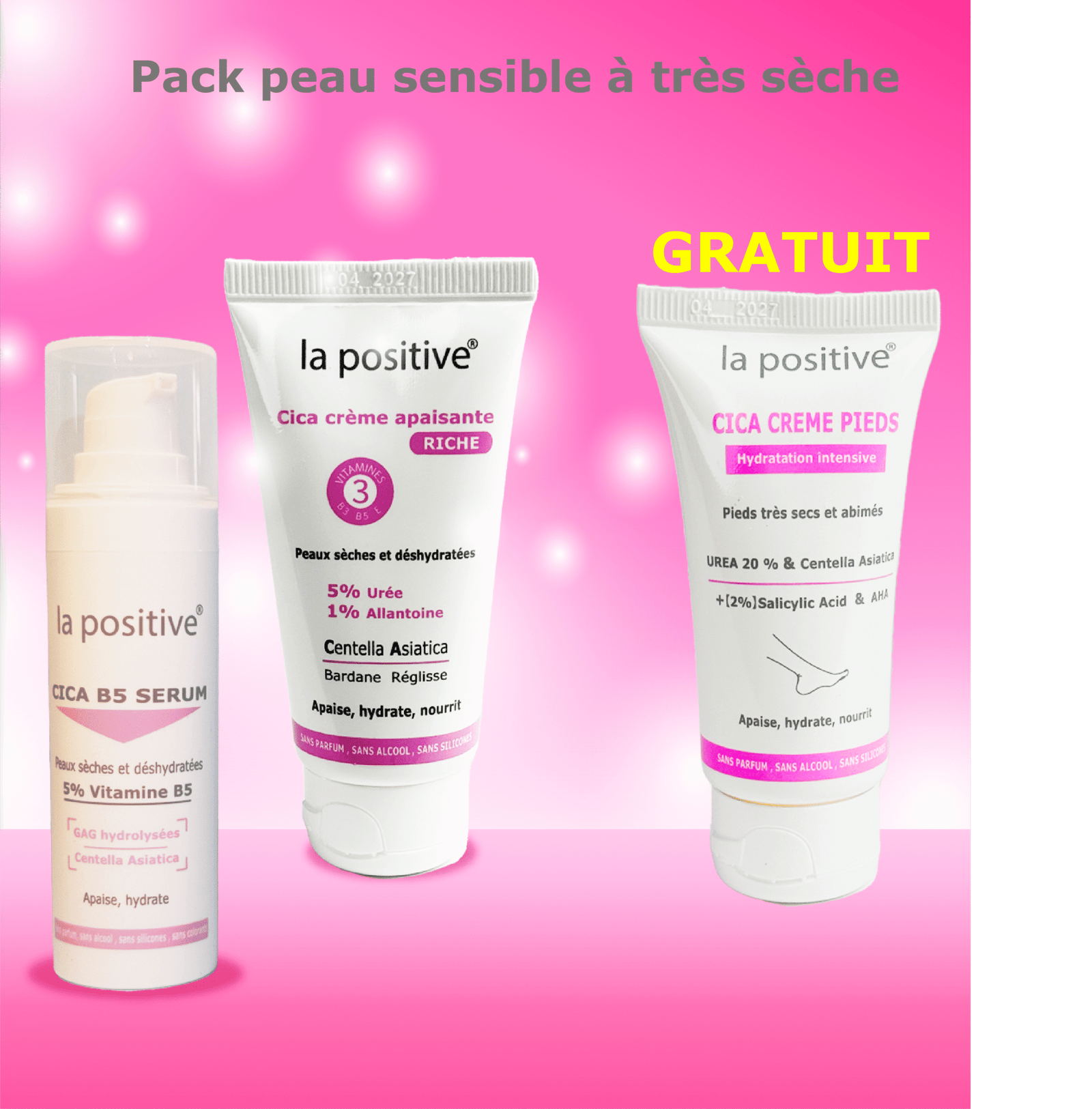 PFD00 PACK PEAU SENSIBLE Pack peau sensible à très sèche – Image 1